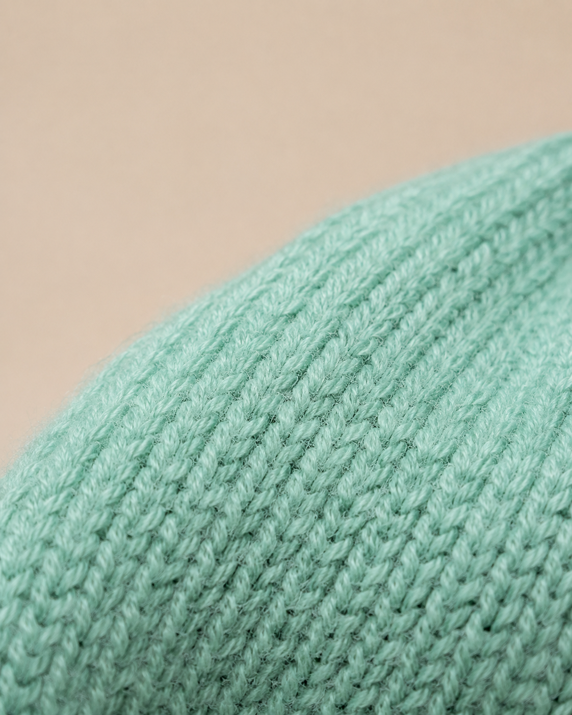Detalle de la textura del Gorro Parón Laguna Clara